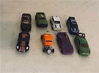 8 Die Cast Vehicles