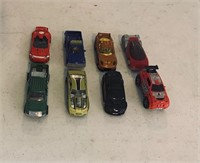 Eight Die Cast Vehicles