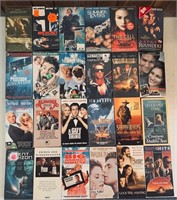 24 VHS Movies