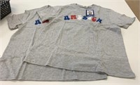 2 New America Size L T-Shirts