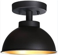 Pathson black ceiling light $50