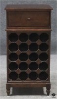 Wood Wine Rack Cabinet