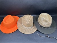 Miller Hats, Remington Hat, Stenson Hat Sm & Lg