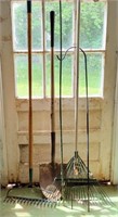 Rakes, Shovel & Shepards Hook