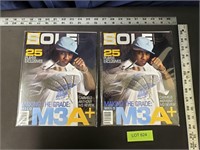 Lot of 2 Sole Magazine Carmelo Anthony Covers