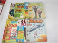 7 Cracked Magazines (1978,1979,1980)