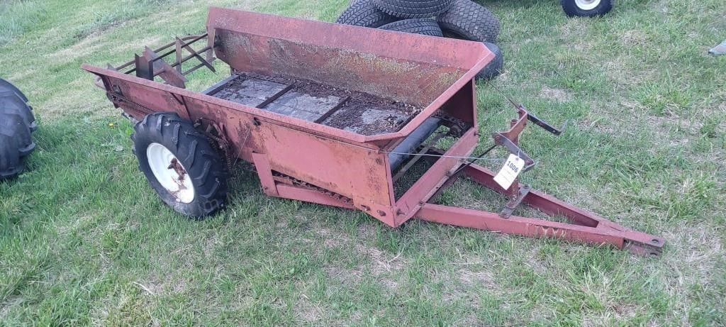 Durand MI - manure spreader Model-25 mill creek