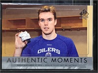 16-17 SPx Authentic Moments Connor McDavid #106