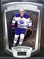 16-17 OPC Platinum Connor McDavid die-cut #NHLLD-6