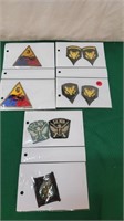US MILITARY PATCH COLLECTION 16 TOTAL