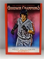2021 UD Goodwin Champions Adley Rutschman Red #7