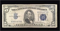 1934-D $1 Silver Certificate Blue Seal