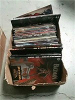 Box of comic books