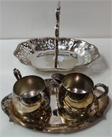 4 Possibly Silver Serving Pieces