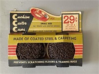 Vintage Cushion Caster Cups in Original Package