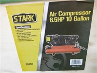 6.5HP 10 Gallon Gas Air Compressor