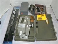 TENSIOMETER, TIMER, AIRLINE AND ARMY FLATWARE,