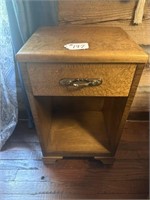SIDE TABLE, 15 WIDE X 24 TALL X 12.5 DEEP