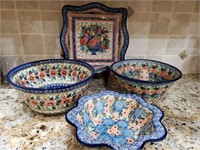 Artistic Ceramics Bakeware made in Polland