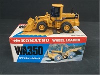 Vintage Komatsu WA350 Wheel Loader with Box