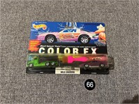 1993 Hot Wheels Color FX Wild Cruisers, Packaged