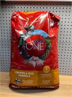 Purina ONE chicken & rice 16.5 lb adult dog food