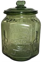 NEW Green Peanut Jar