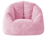 Rabbit Plush Pink Bean Bag Chair Kids 70x80cm READ