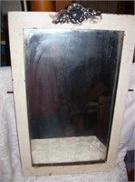 VERY OLD MIRROR - 14 X 24"