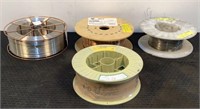 (4) Assorted Spools Of Welding Wire