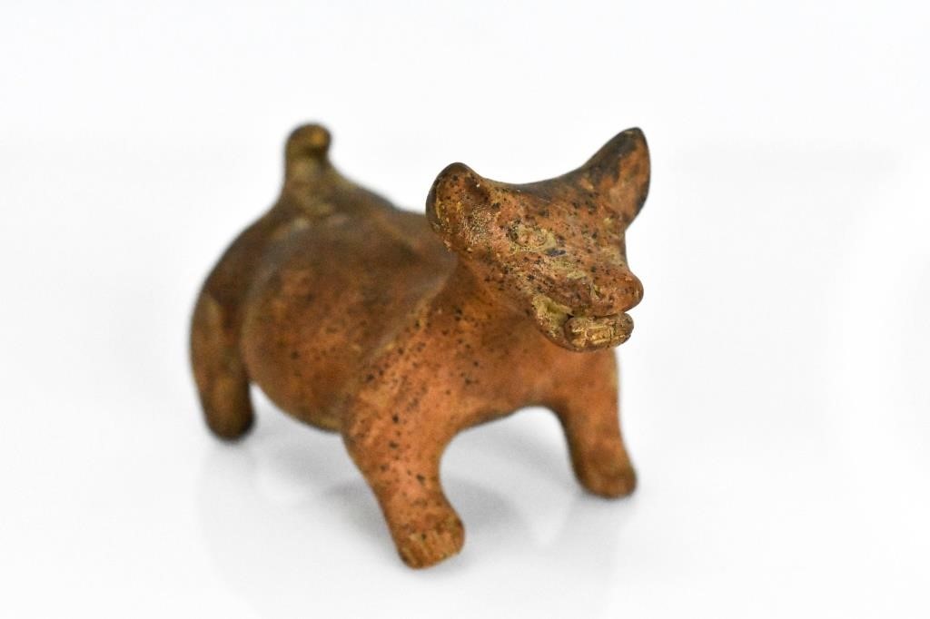 Rare Jalisco / Colima Pottery Dog Effigy