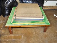 Kid's play table and folding tables