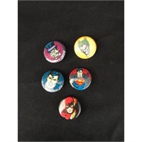 13 Different Dc Super Hero And Villain Pins
