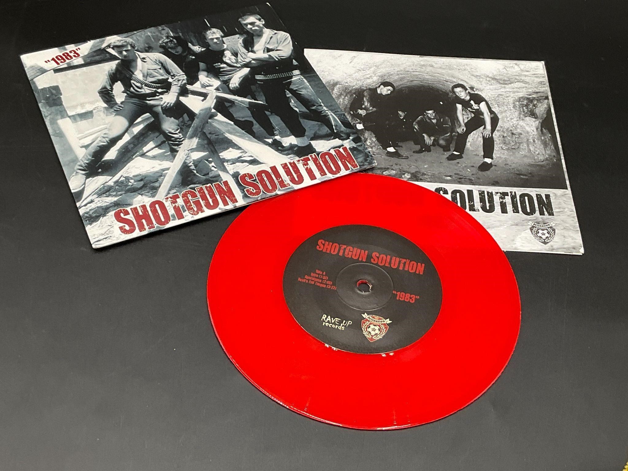2016 Shotgun Solution "1983" Punk 7" Single Italy