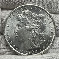 1900-O Morgan Silver Dollar BU