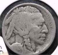 1913 S TYPE 2 BUFFALO NICKEL VG