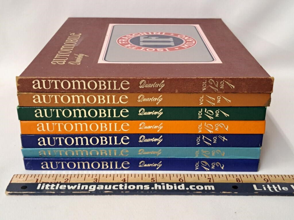 1973-81 AUTOMOBILE QUARTERLY HC Books