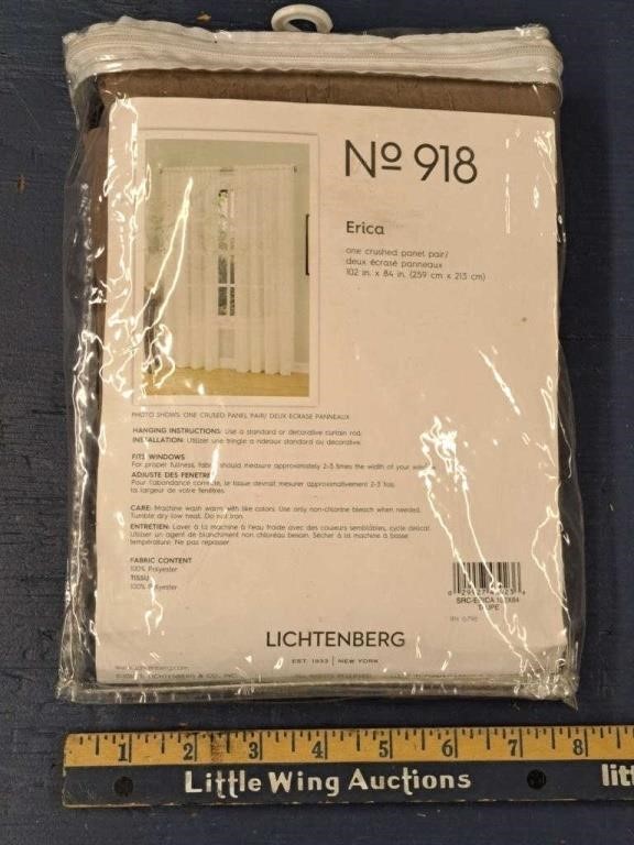 NO 918 ERICA Crushed Panel Pair-NEW