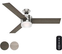 HUNTER 54” CEILING FAN WITH REMOTE CONTROL $103