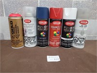 6x Spray paint