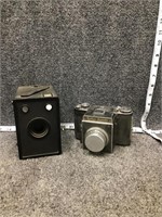 Old Sadet Camera And Reflex Camera