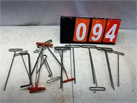 T Handle Alan Wrenches