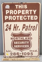 Northland Security Services Sign Advertising