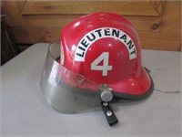 Lieutenant firemans helmet