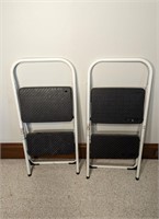 Two Safety 1st. Step Stools