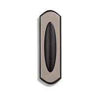 Utilitech Wireless Nickel Doorbell Button