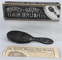 DR SCOTTS'S ELECTRIC HAIR BRUSH w/ BOX