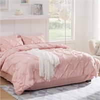 Bedsure Pink Comforter Set Queen   Bed in a Bag