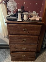 4 Drawer Chest & Contents