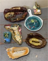 Vintage Florida USA Ashtray + Souvenir Lot